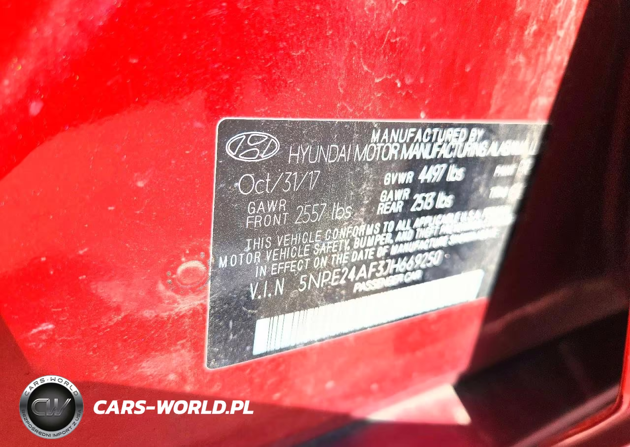 2018 Hyundai Sonata Se VIN:5NPE24AF3JH669250 - 12