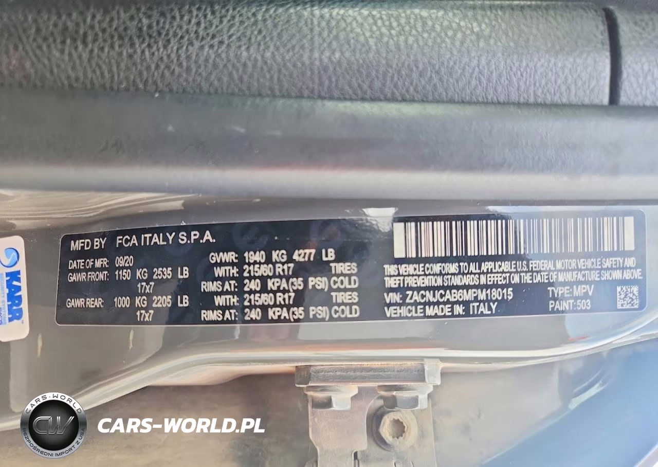 2021 Jeep Renegade Sport VIN:ZACNJCAB6MPM18015 - 13