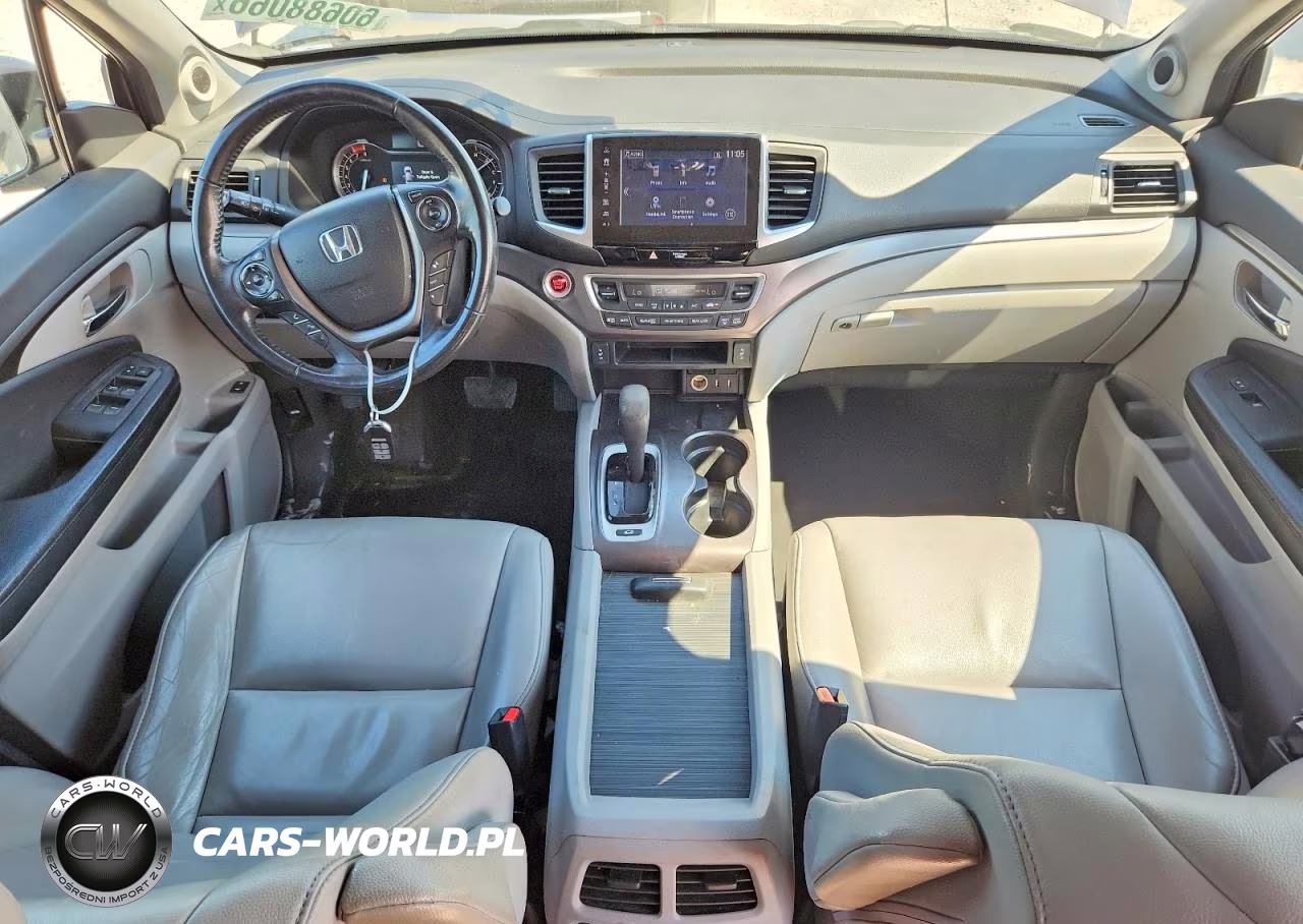 2017 Honda Pilot Exl VIN:5FNYF6H53HB019403 - 8