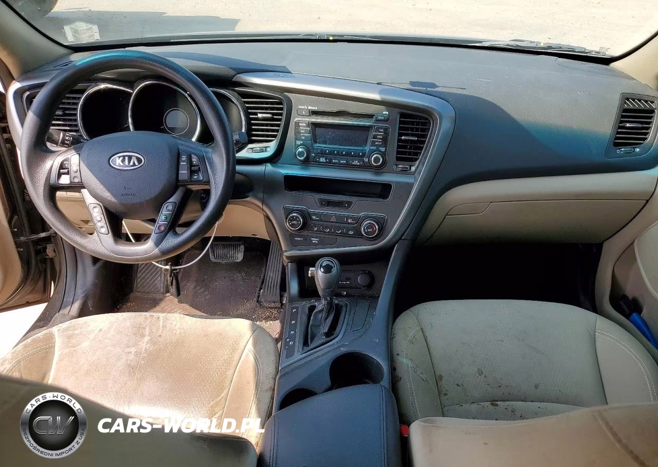 2012 Kia Optima Lx VIN:5XXGM4A78CG032168 - 8
