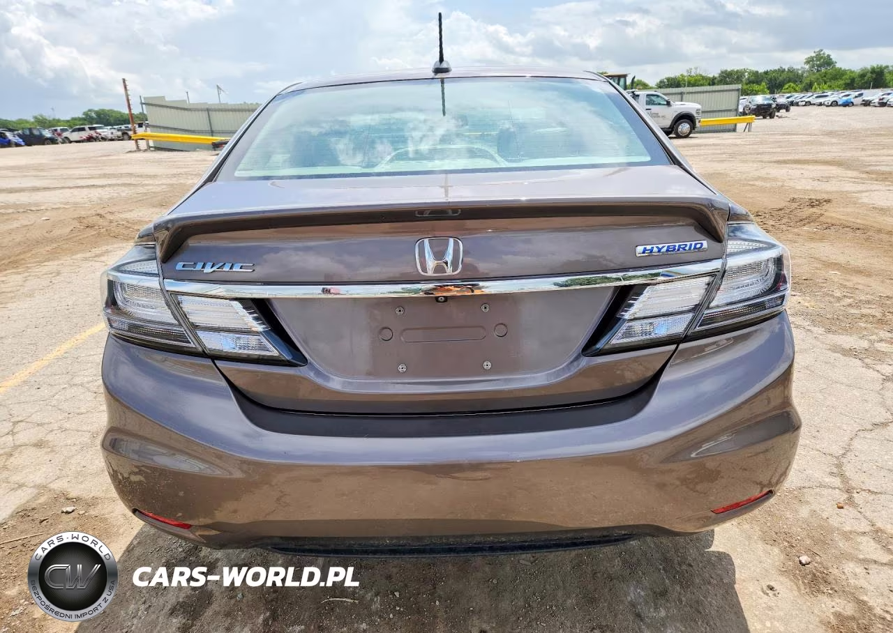 2014 Honda Civic Hybrid L VIN:19XFB4F39EE001658 - 6