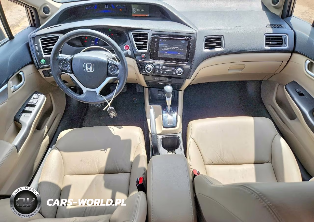 2014 Honda Civic Hybrid L VIN:19XFB4F39EE001658 - 8
