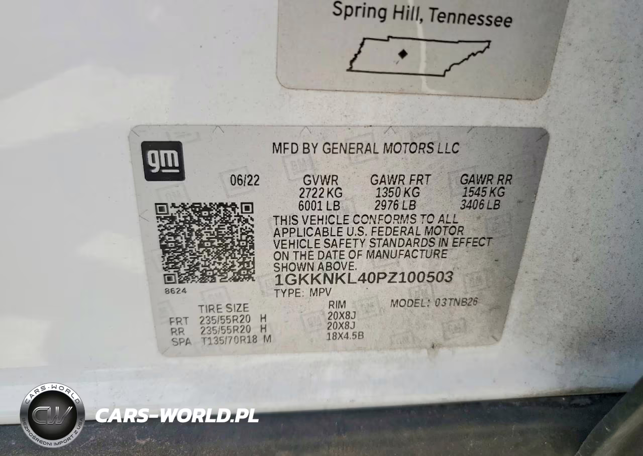 2023 GMC Acadia Sle VIN:1GKKNKL40PZ100503 - 13