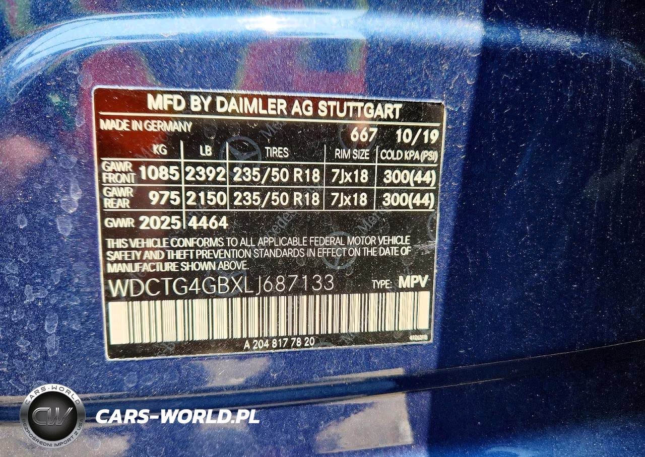 2020 Mercedes-Benz Gla 250 4Matic VIN:WDCTG4GBXLJ687133 - 13