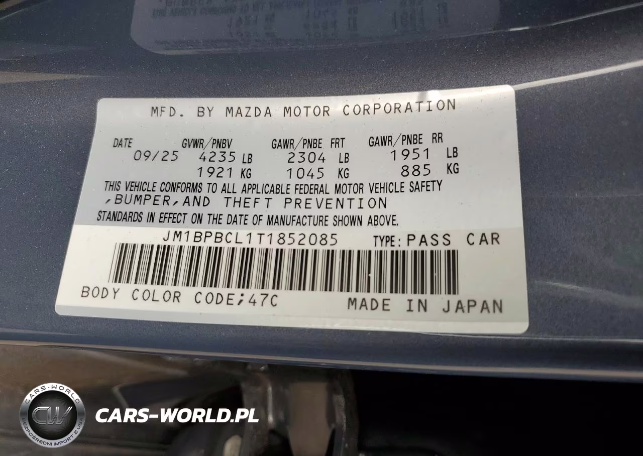 2026 Mazda 3 Preferred VIN:JM1BPBCL1T1852085 - 12