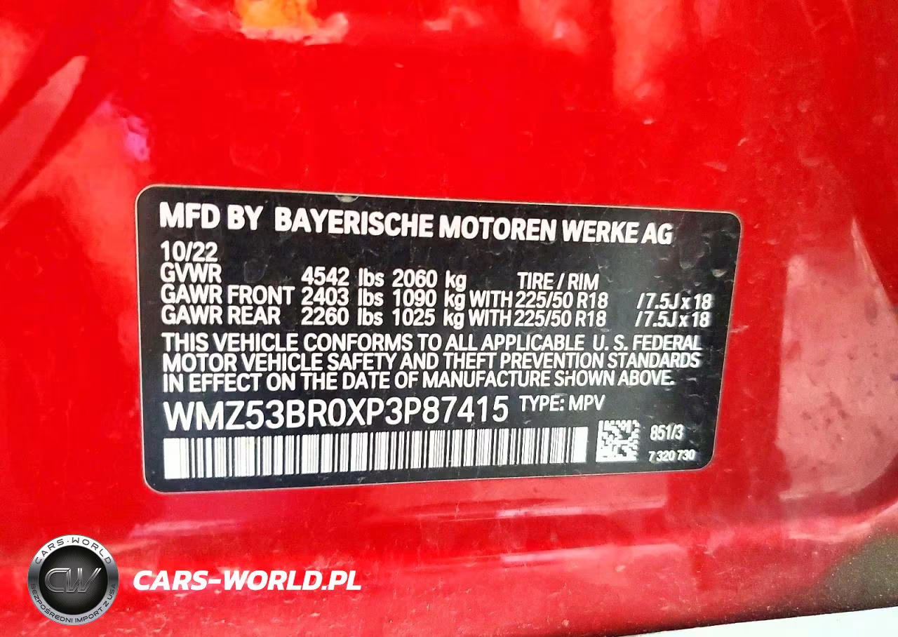 2023 Mini Cooper S Countryman VIN:WMZ53BR0XP3P87415 - 12