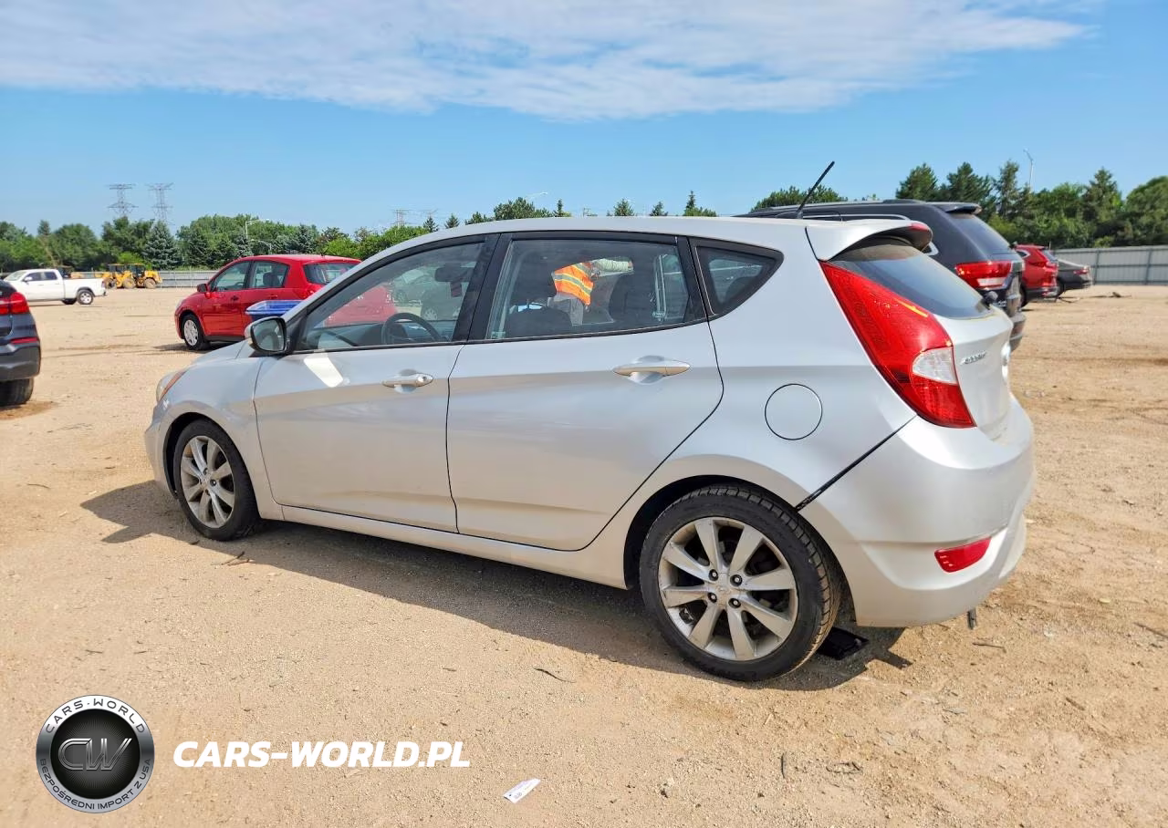 2013 Hyundai Accent Se VIN:KMHCU5AE1DU061232 - 2
