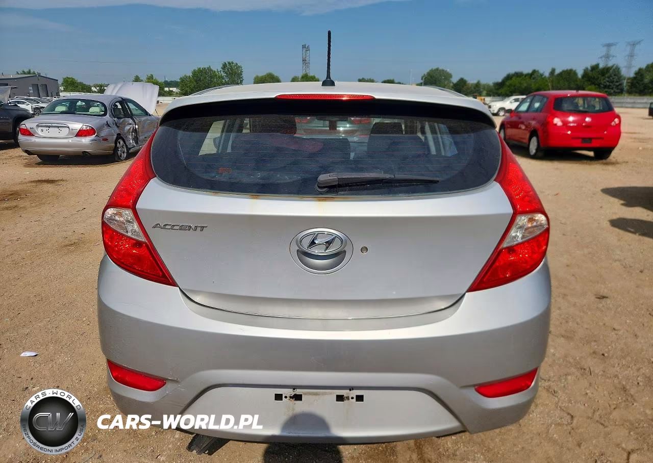2013 Hyundai Accent Se VIN:KMHCU5AE1DU061232 - 6