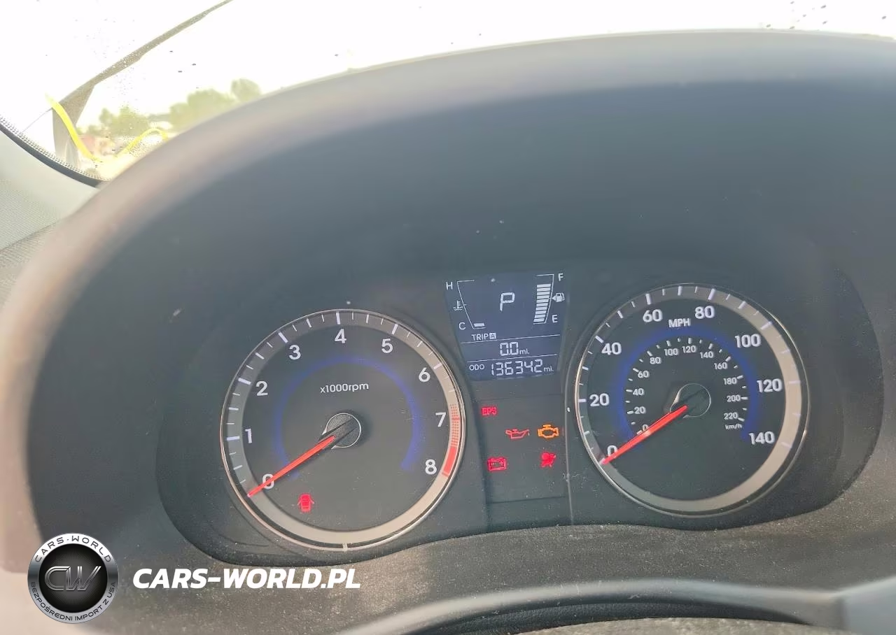 2013 Hyundai Accent Se VIN:KMHCU5AE1DU061232 - 9