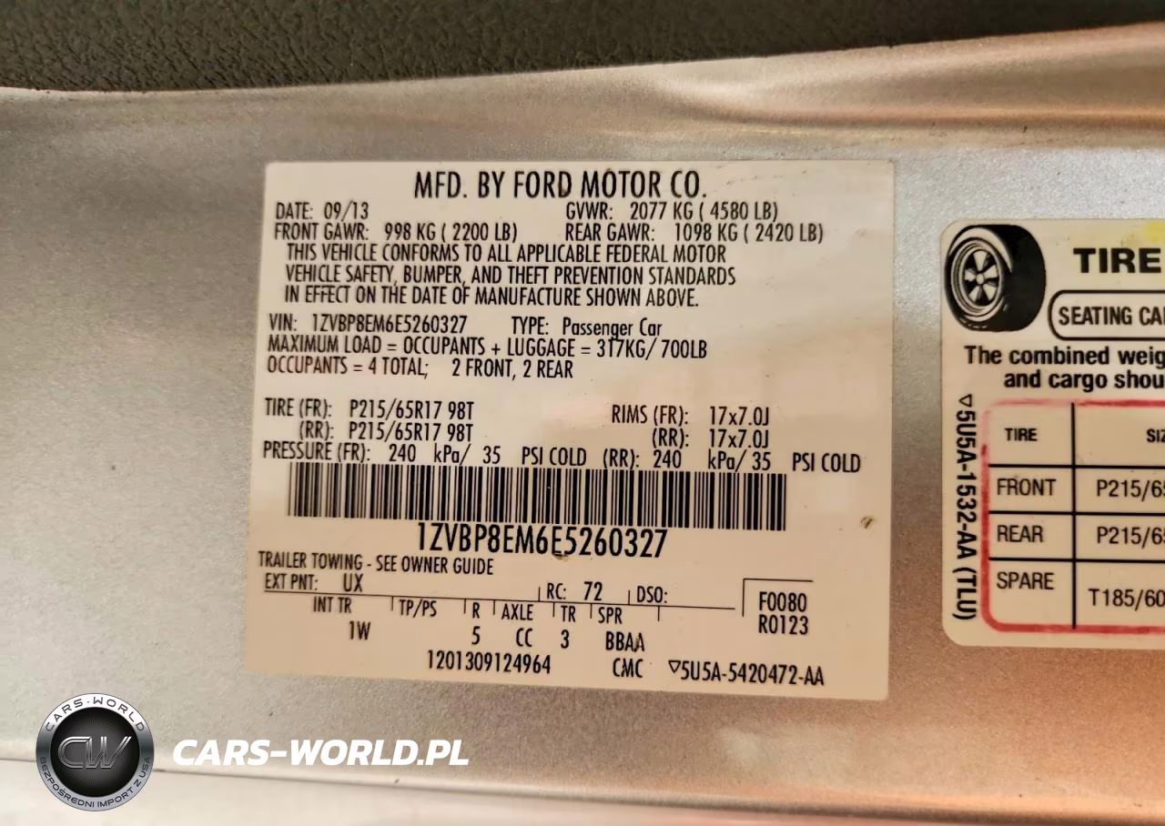 2014 Ford Mustang VIN:1ZVBP8EM6E5260327 - 13