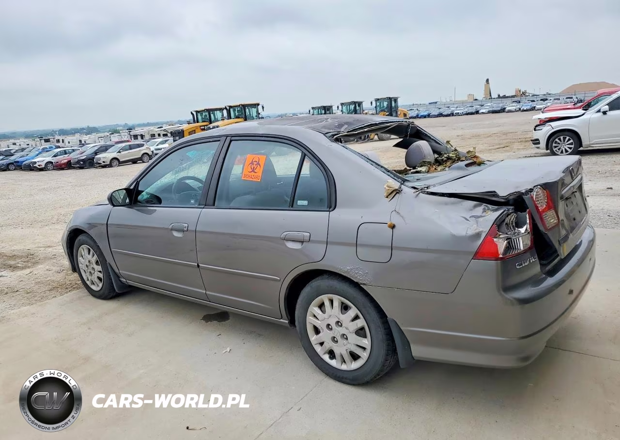 2004 Honda Civic Lx VIN:2HGES16534H510872 - 2