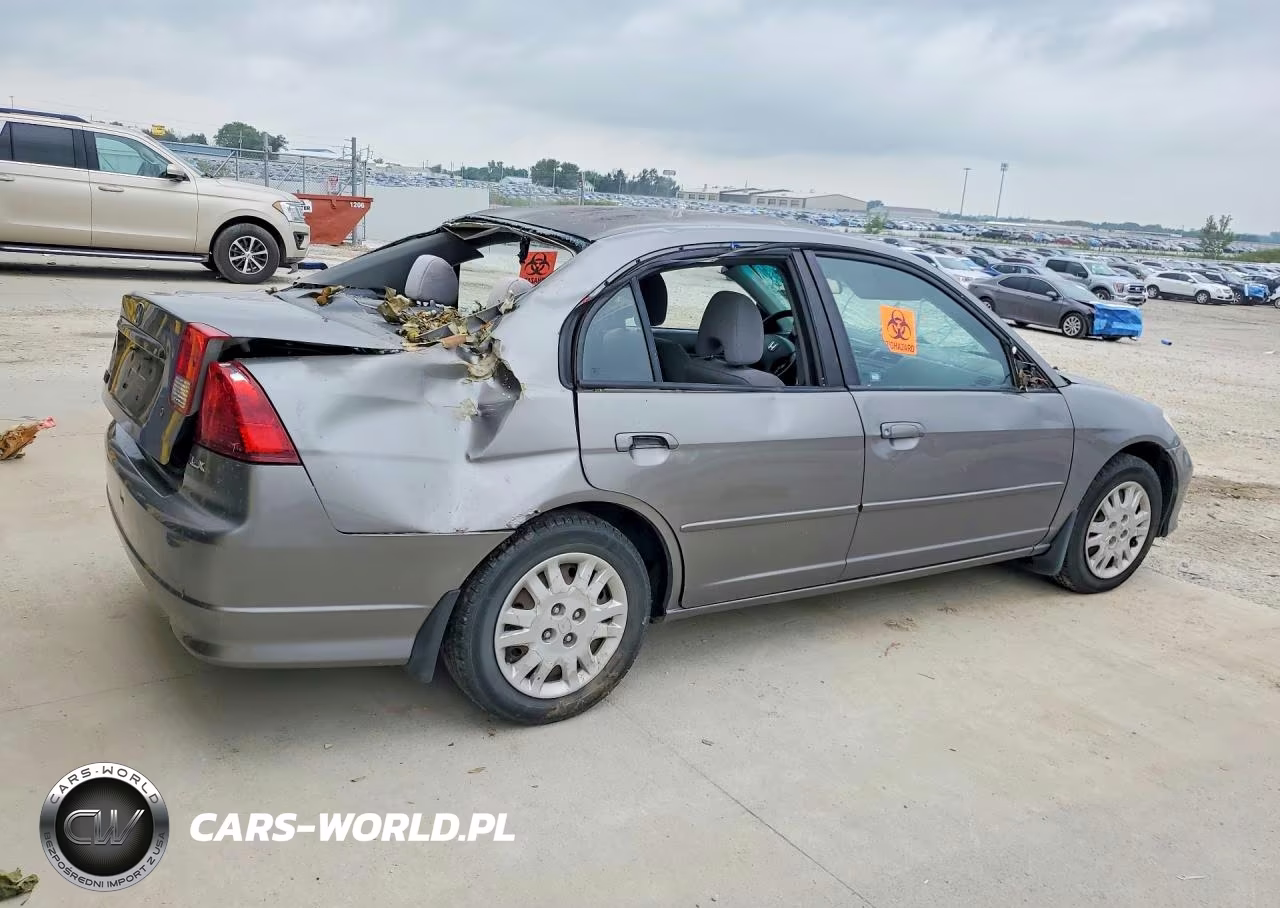 2004 Honda Civic Lx VIN:2HGES16534H510872 - 3
