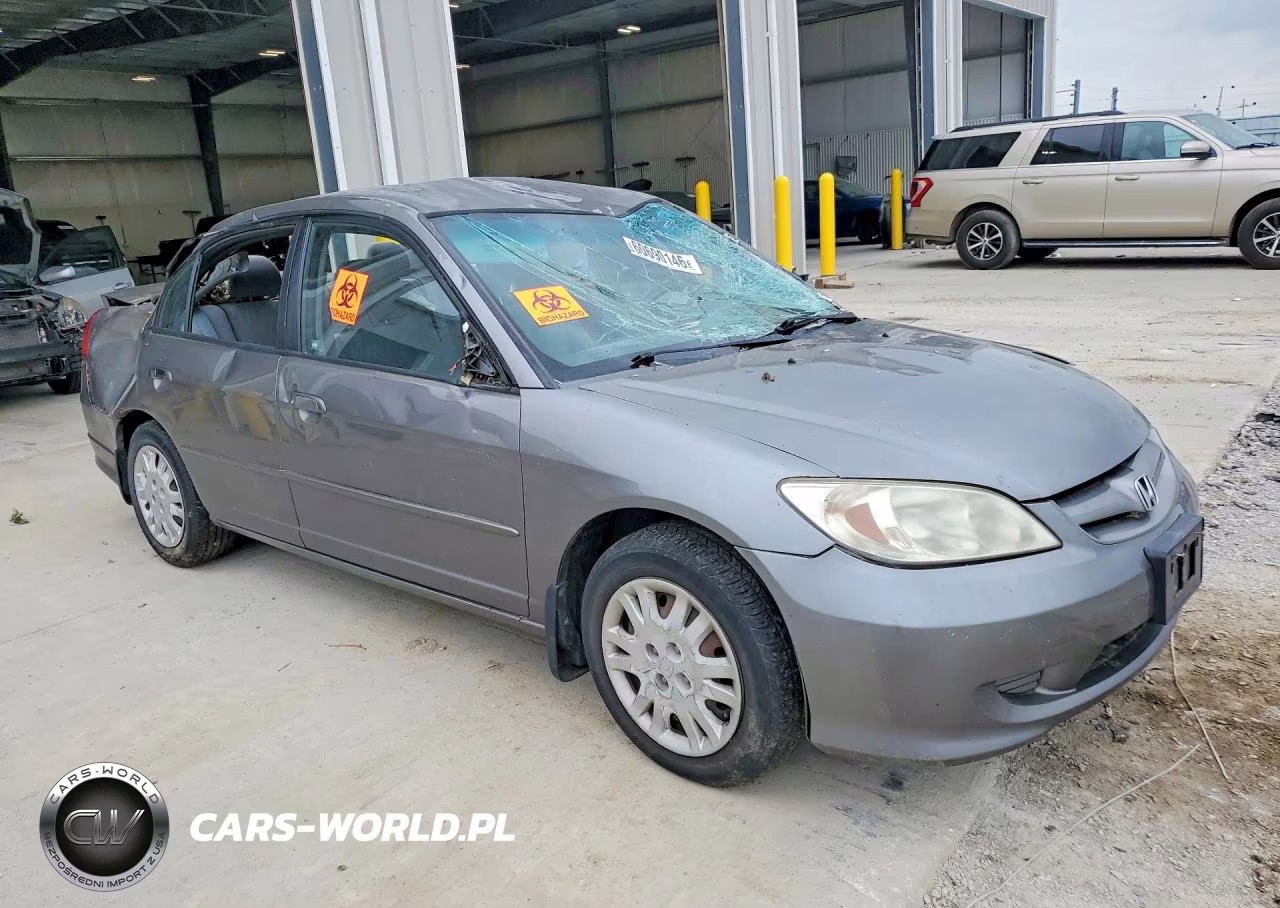 2004 Honda Civic Lx VIN:2HGES16534H510872 - 4