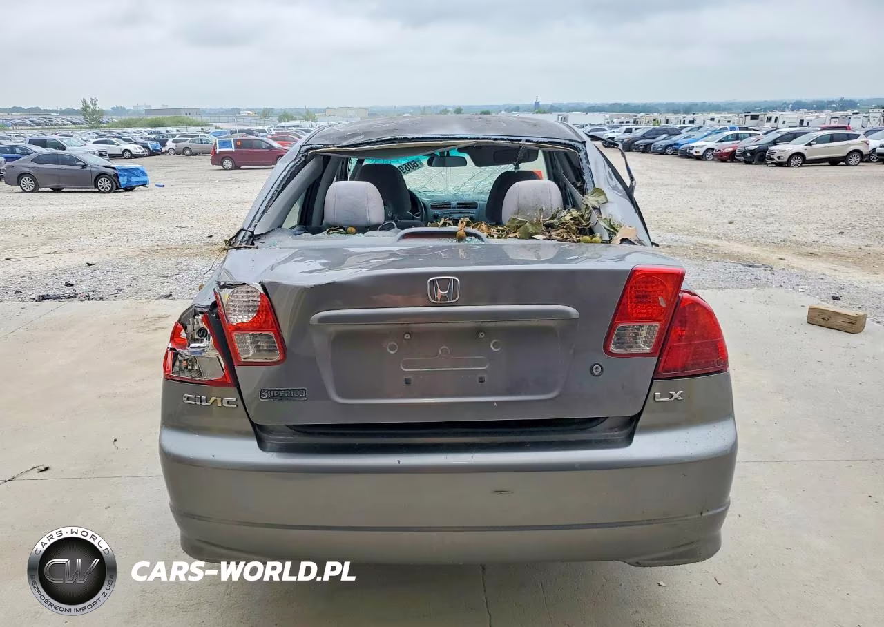 2004 Honda Civic Lx VIN:2HGES16534H510872 - 6