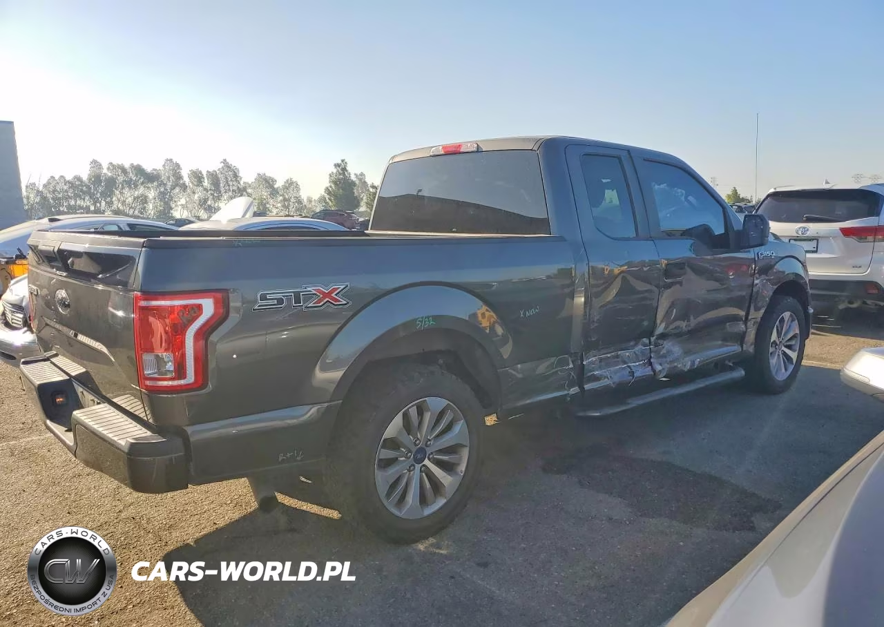2017 Ford F150 Super Cab VIN:1FTEX1CP3HKD54563 - 3