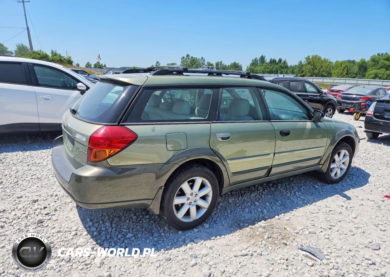 2007 Subaru Outback 2.5I VIN:4S4BP61C977304716 - 3
