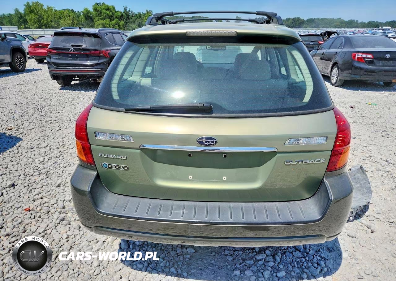2007 Subaru Outback 2.5I VIN:4S4BP61C977304716 - 6
