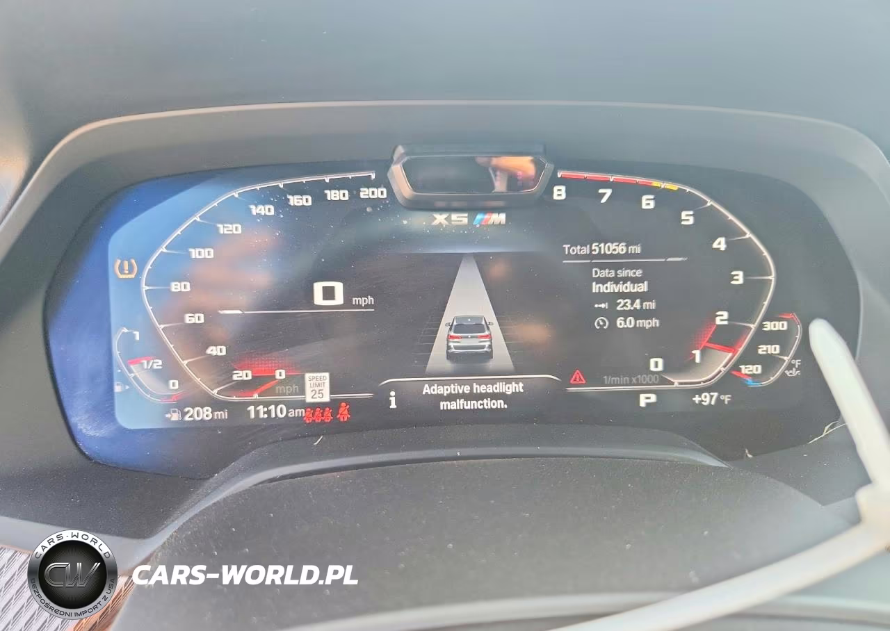 2020 BMW X5 M VIN:5YMJU0C0XL9D64019 - 9
