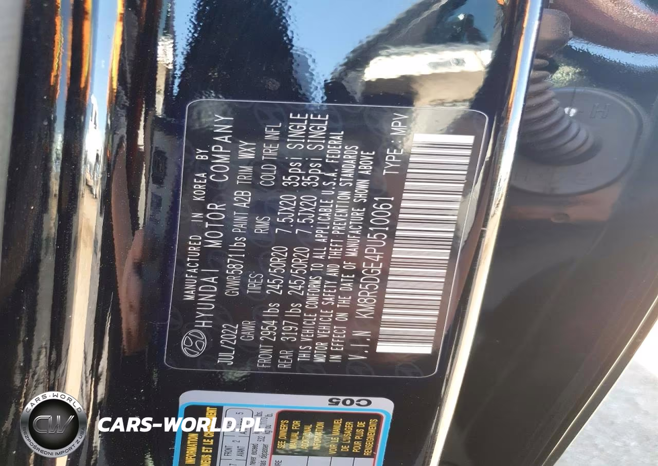 2023 Hyundai Palisade Limited VIN:KM8R5DGE4PU510061 - 13
