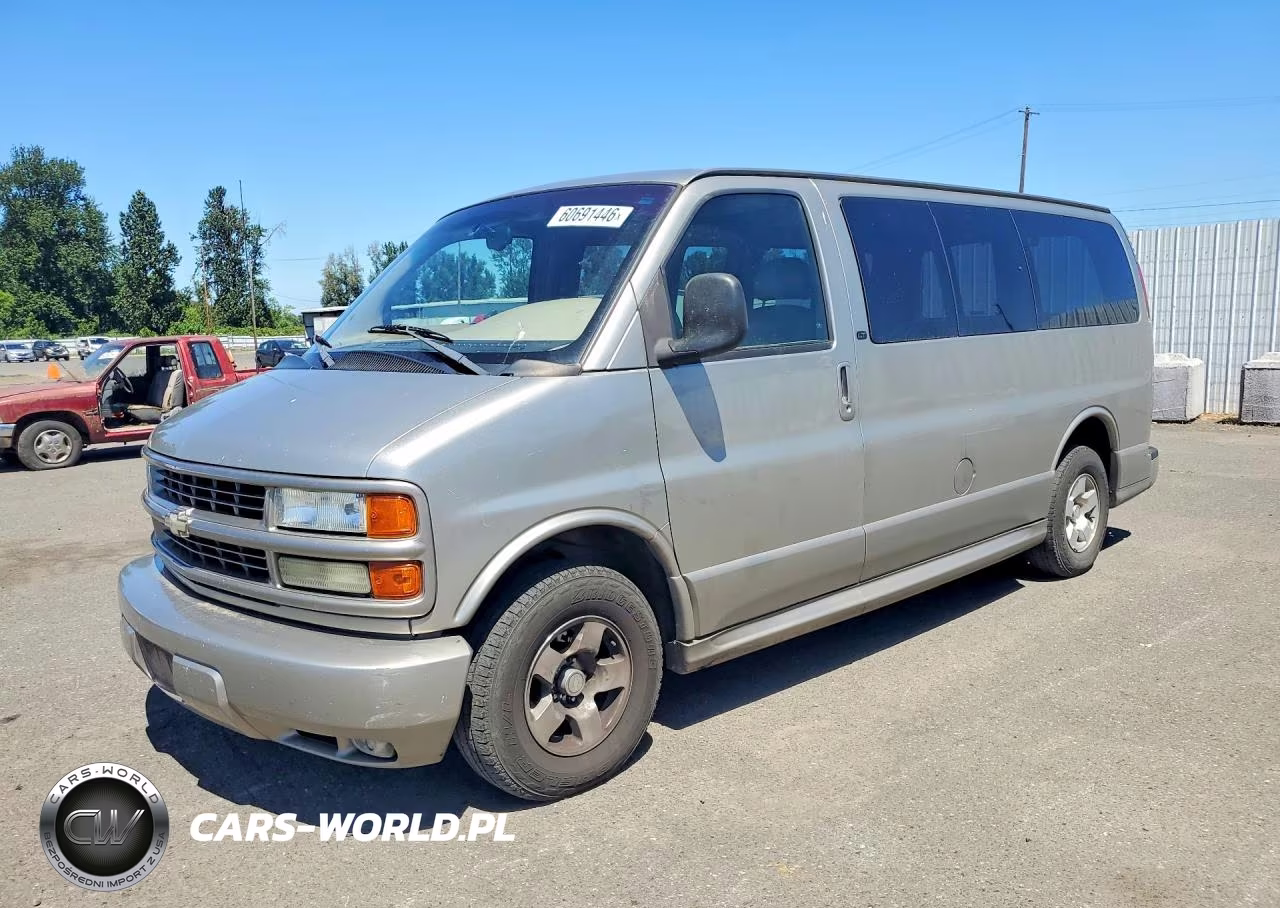 2002 Chevrolet Express G1500 VIN:1GBFG65R121102649 - 1