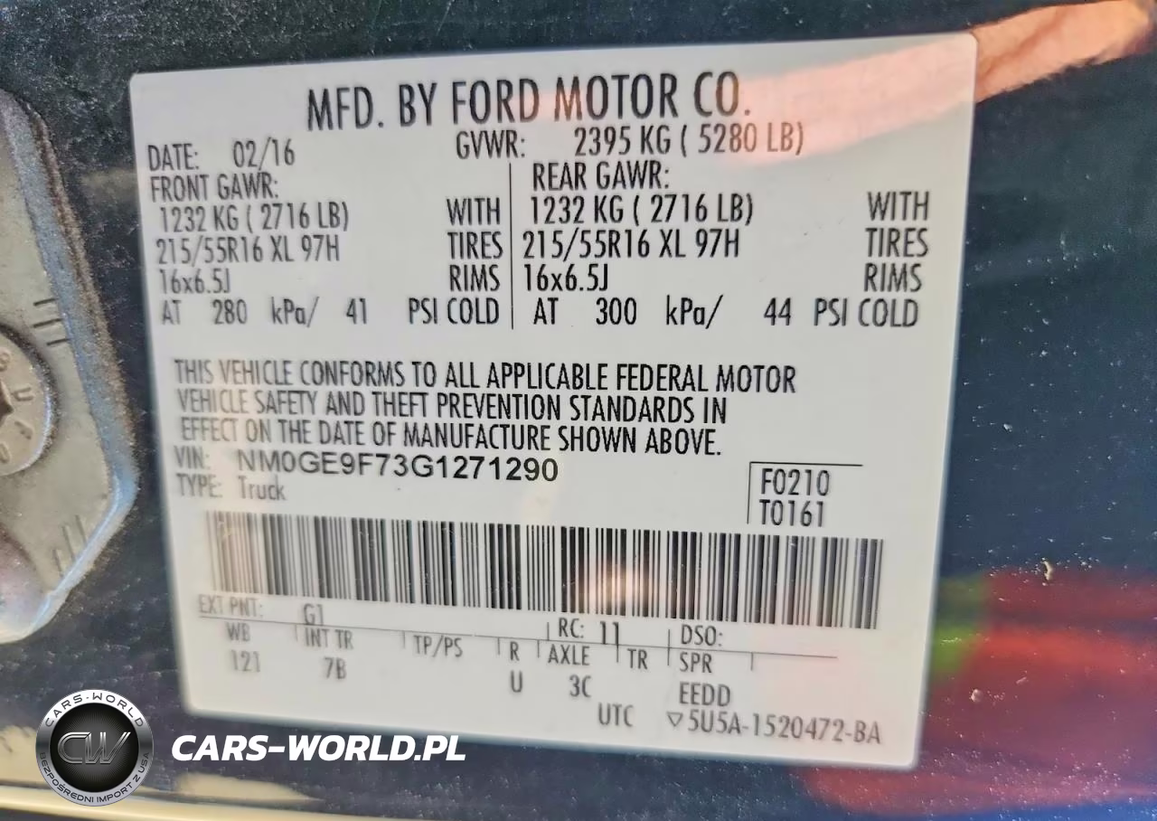 2016 Ford Transit Connect Xlt VIN:NM0GE9F73G1271290 - 13