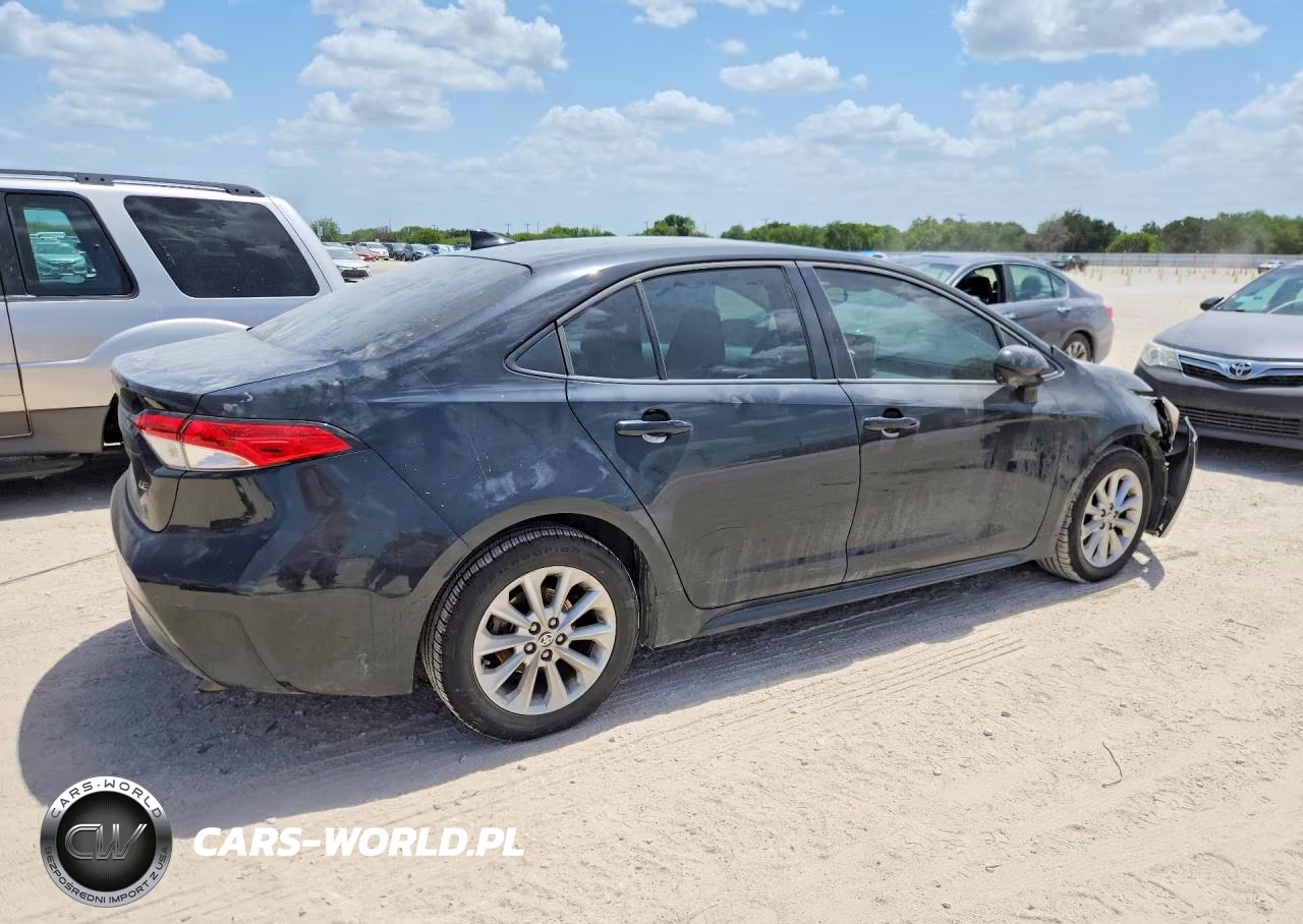 2020 Toyota Corolla Le VIN:JTDHPRAE2LJ029611 - 3