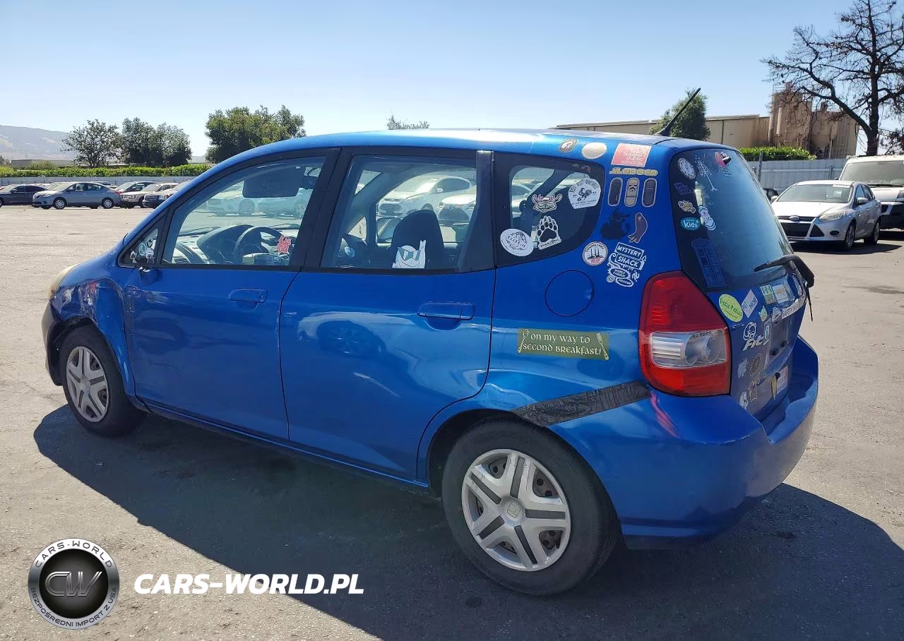 2007 Honda Fit VIN:JHMGD38417S013963 - 2
