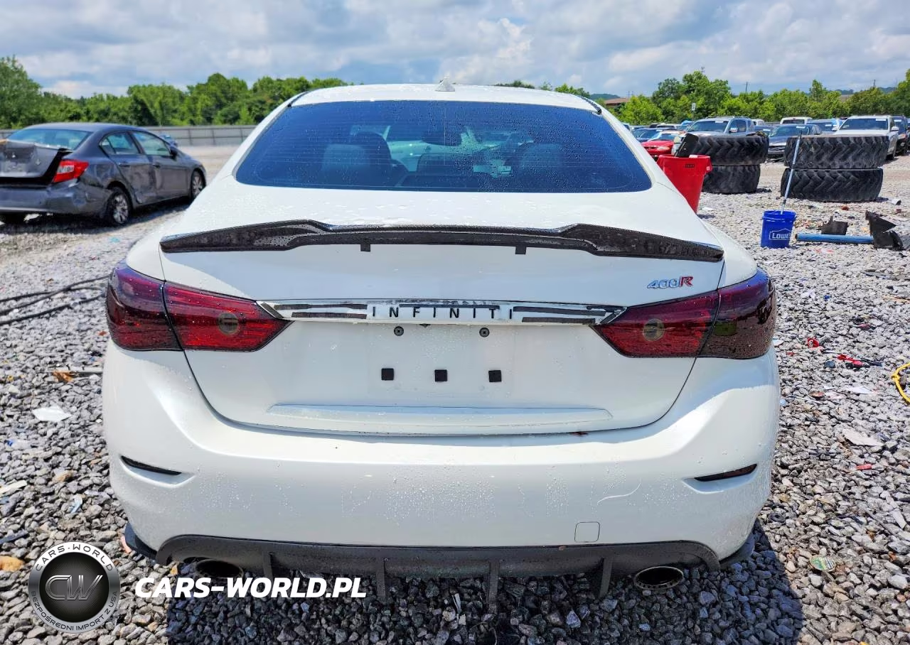 2016 Infiniti Q50 Red Sport 400 VIN:JN1FV7AP7GM420537 - 6