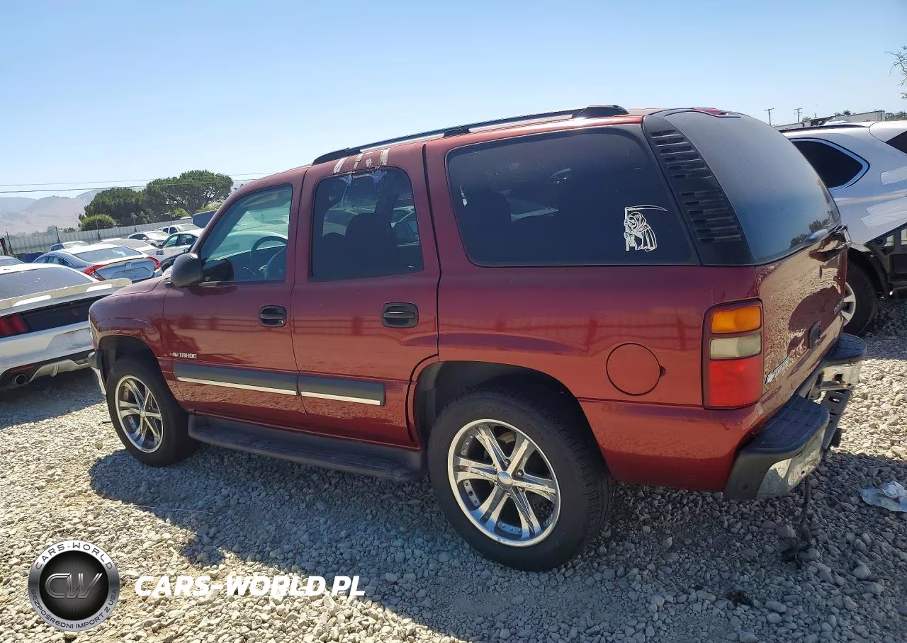 2003 Chevrolet Tahoe C1500 VIN:1GNEC13V83J327813 - 2