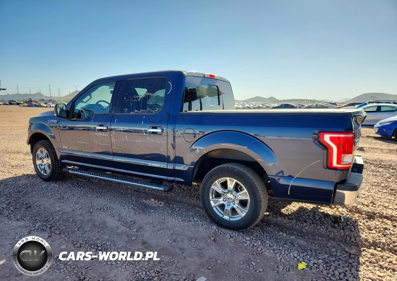 2016 Ford F150 Supercrew VIN:1FTEW1CG0GKE96001 - 2