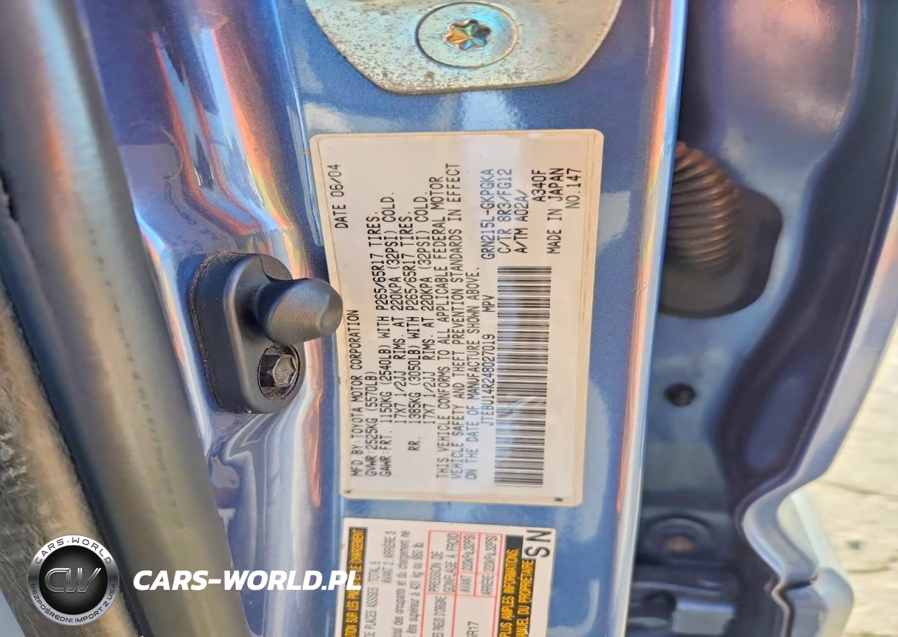 2004 Toyota 4Runner Sr5 VIN:JTEBU14R248027019 - 13