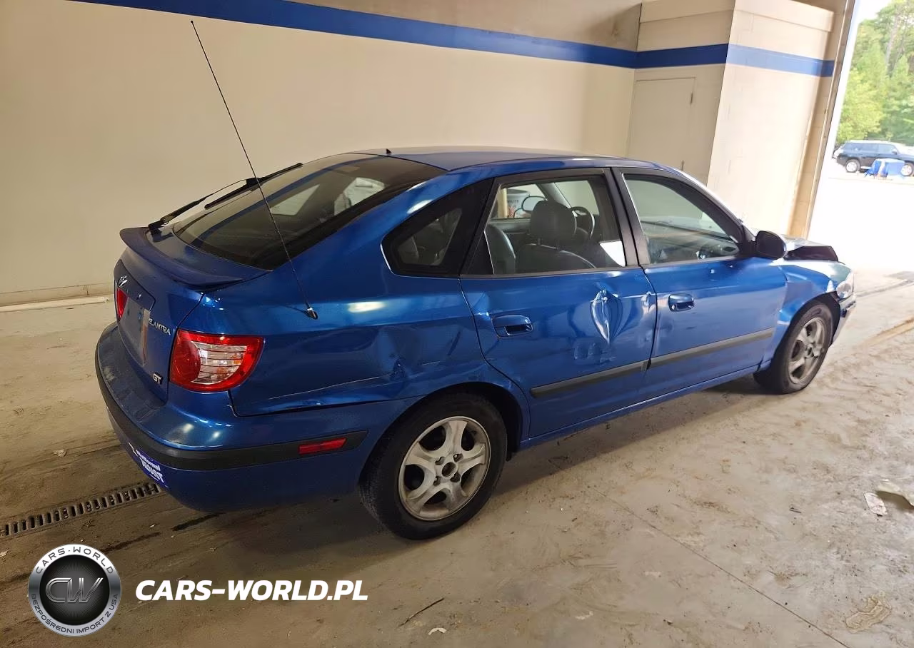 2004 Hyundai Elantra Gt VIN:KMHDN56D34U127183 - 3