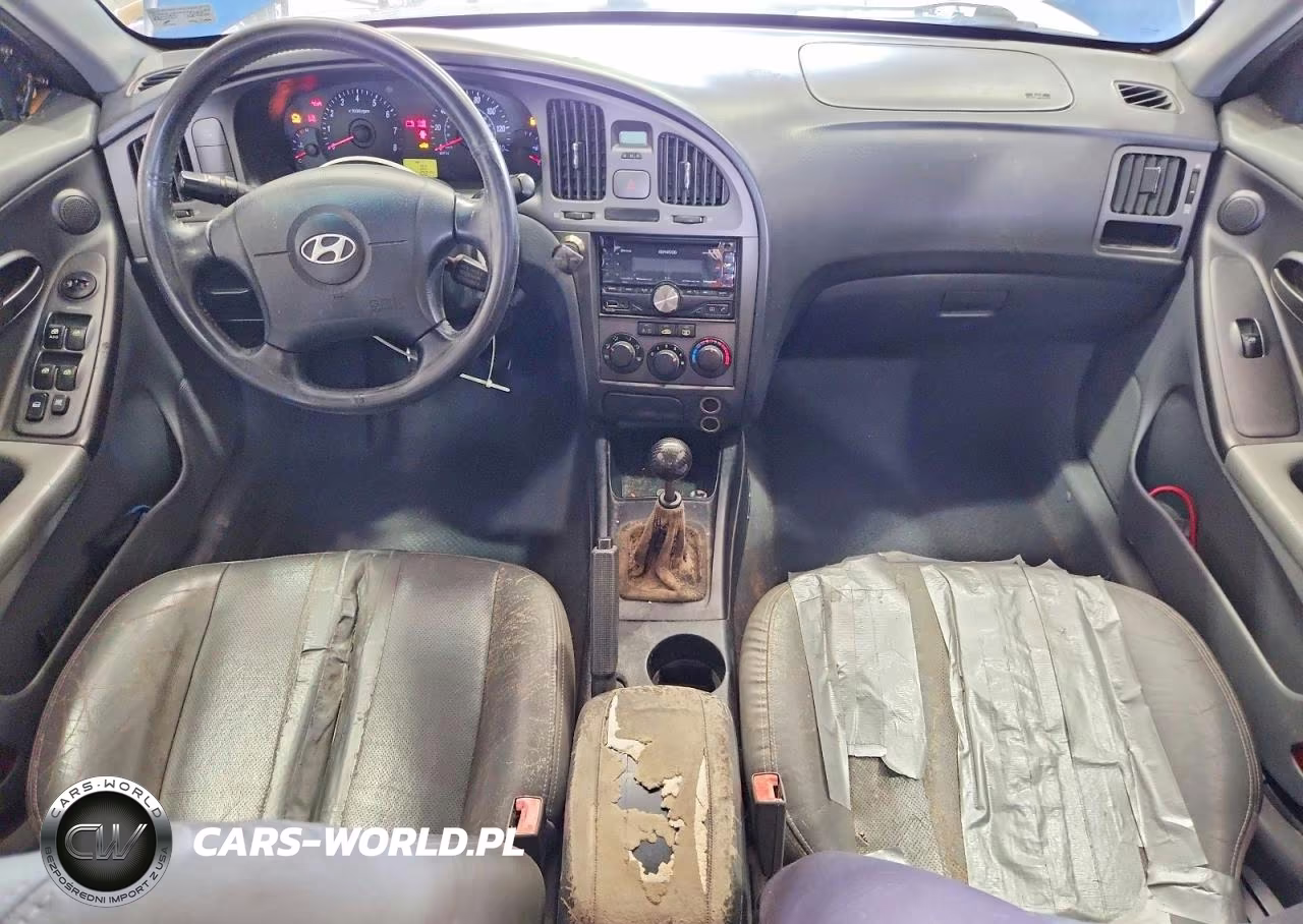 2004 Hyundai Elantra Gt VIN:KMHDN56D34U127183 - 8