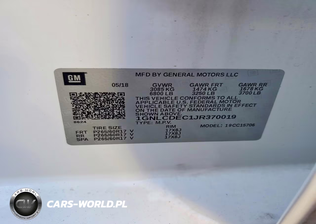 2018 Chevrolet Tahoe Police VIN:1GNLCDEC1JR370019 - 13