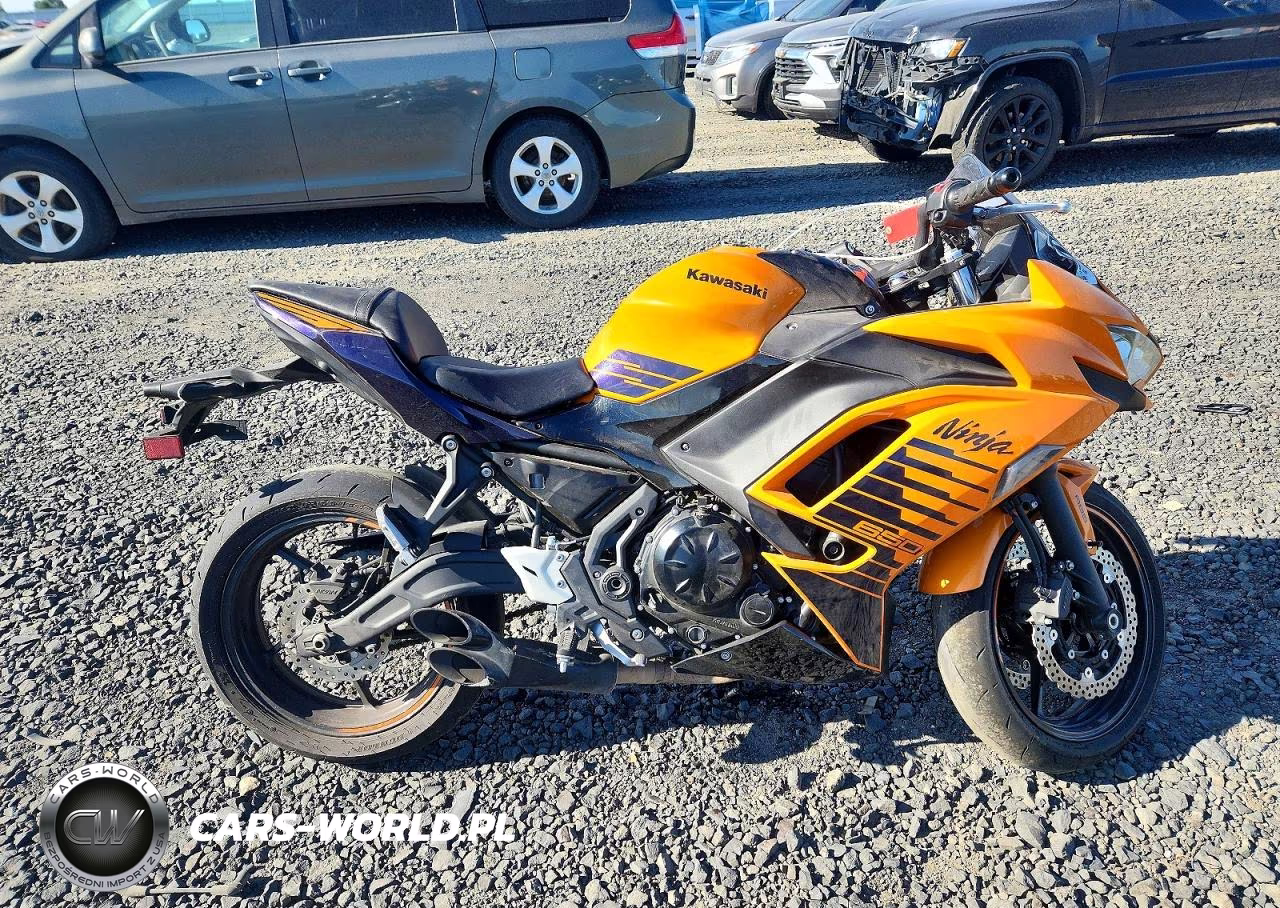 2025 Kawasaki Ex650 P VIN:ML5EXEP11SDAF6238 - 1