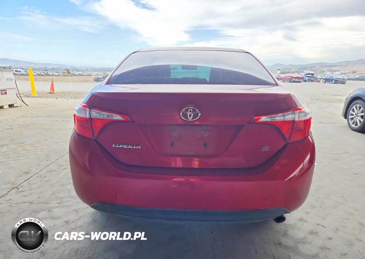 2015 Toyota Corolla S Plus VIN:5YFBURHE9FP346984 - 6