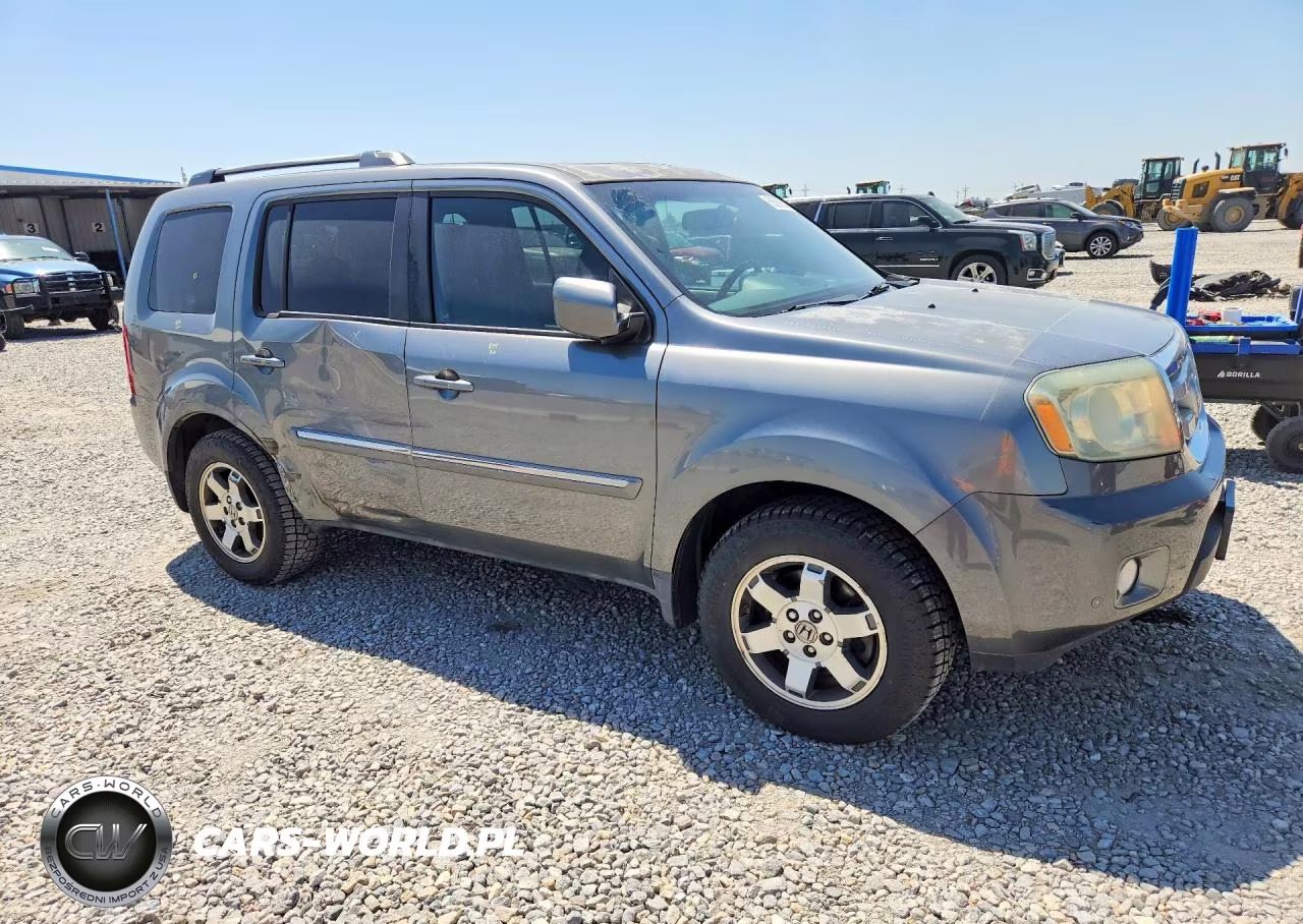 2009 Honda Pilot Touring VIN:5FNYF48999B010181 - 4
