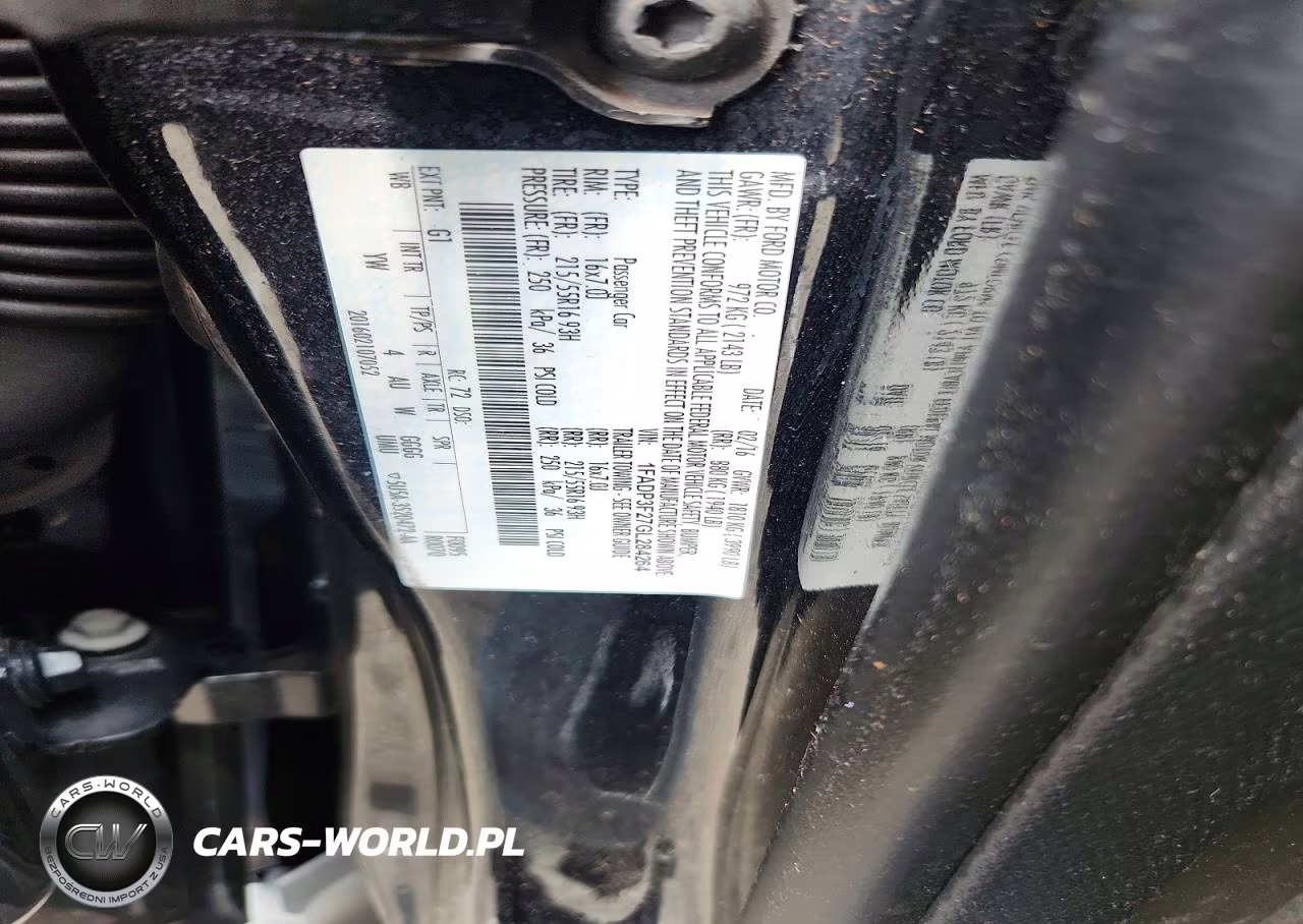 2016 Ford Focus Se VIN:1FADP3F27GL284264 - 12