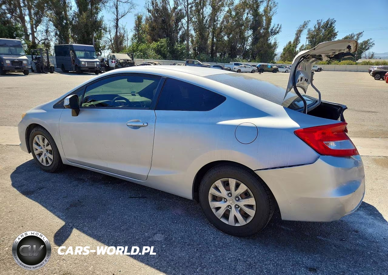 2012 Honda Civic Lx VIN:2HGFG3B58CH554453 - 2