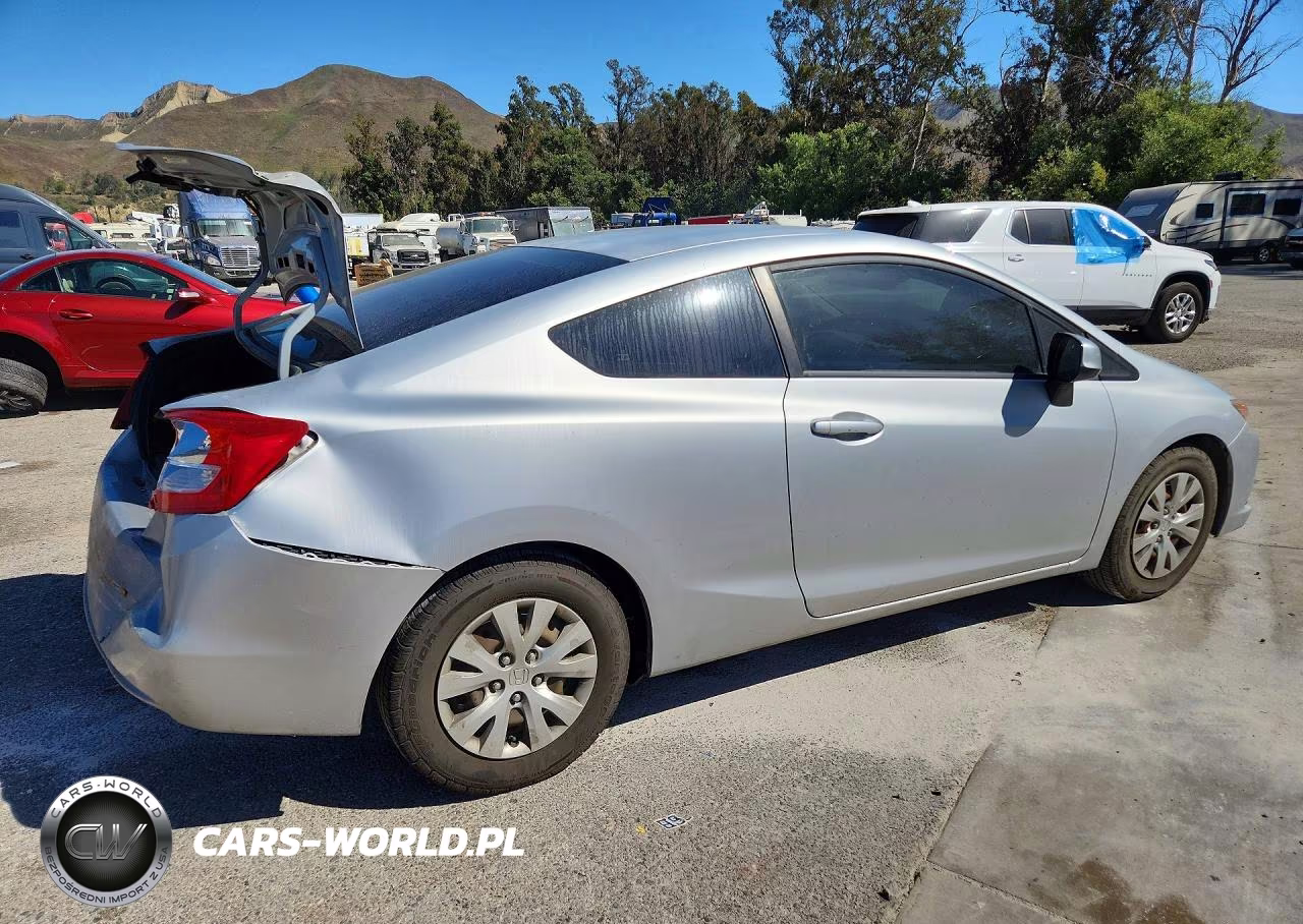 2012 Honda Civic Lx VIN:2HGFG3B58CH554453 - 3