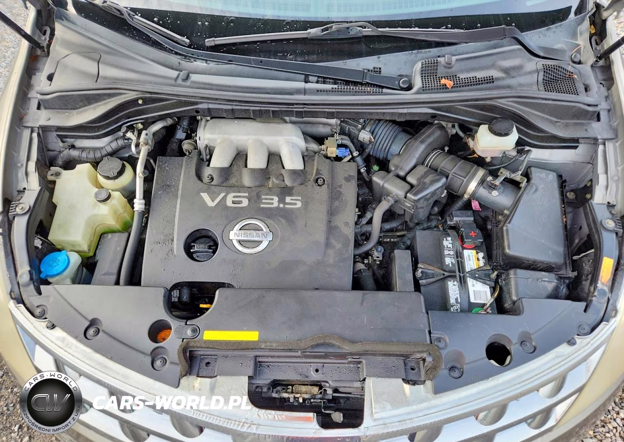 2004 Nissan Murano Sl VIN:JN8AZ08W84W323707 - 12