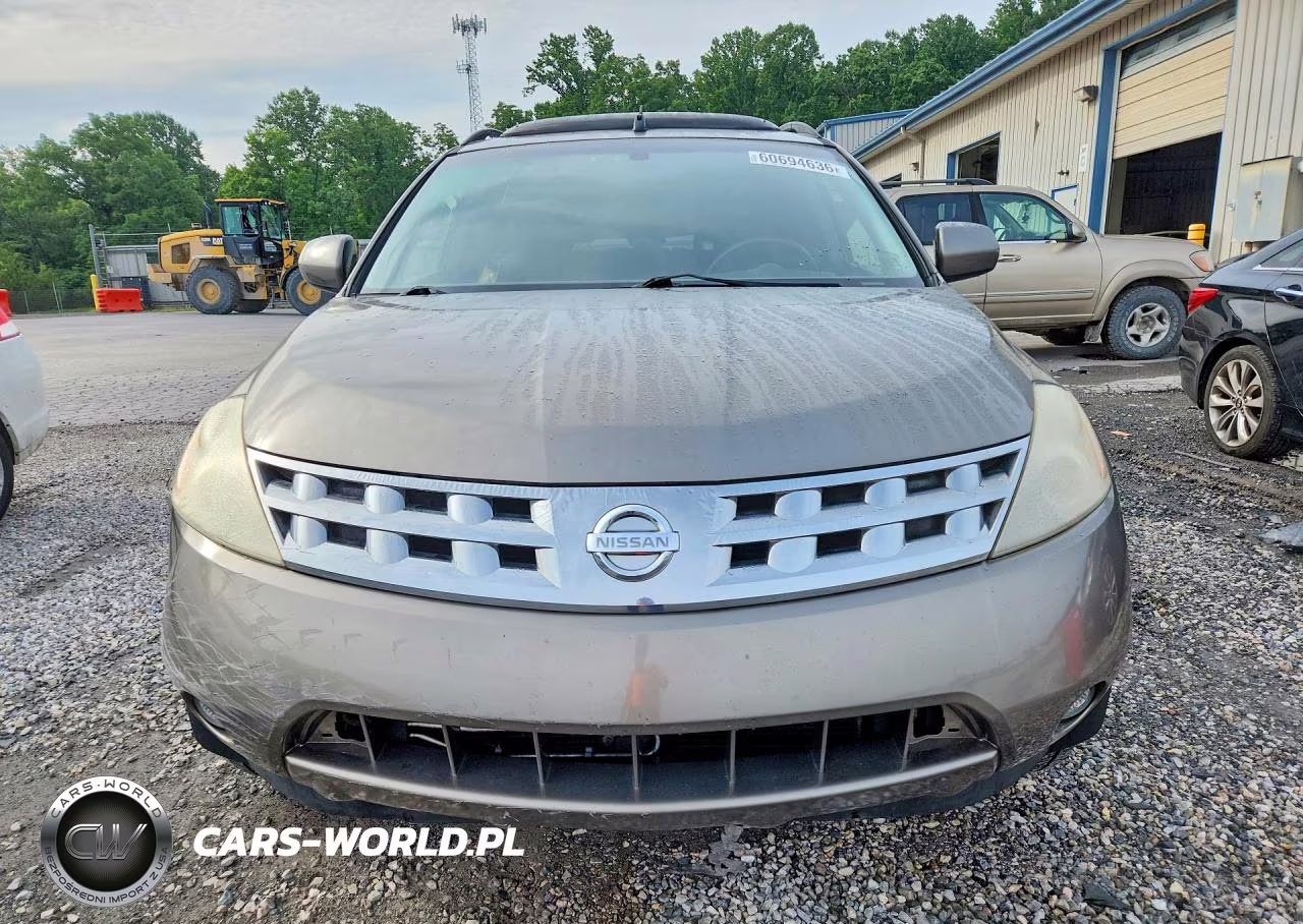 2004 Nissan Murano Sl VIN:JN8AZ08W84W323707 - 5