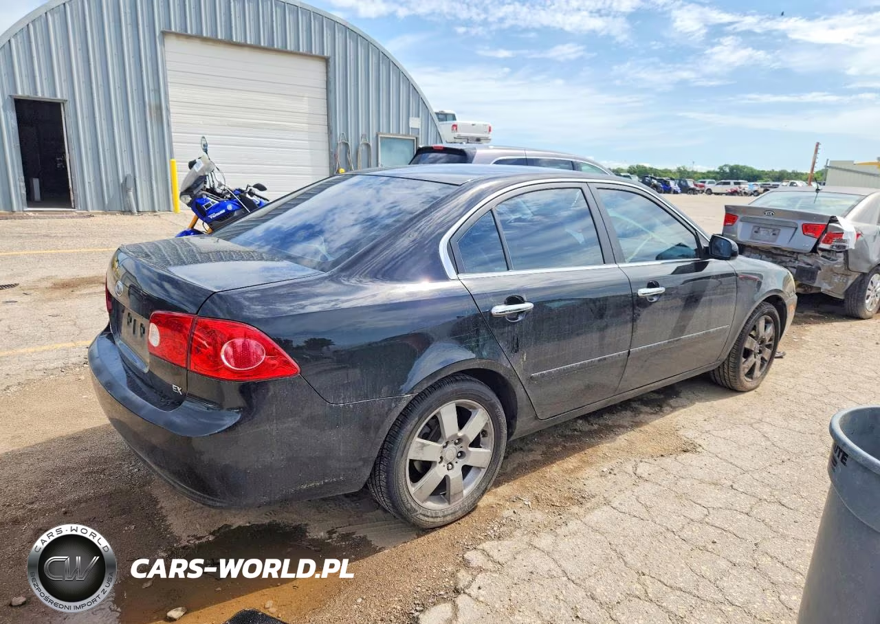 2008 Kia Optima Lx VIN:KNAGE123985238969 - 3