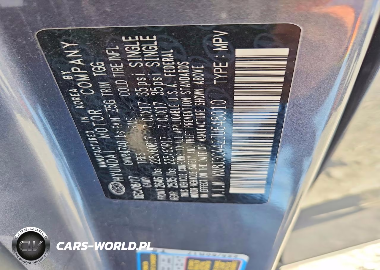 2018 Hyundai Tucson Sel VIN:KM8J3CA42JU648010 - 13