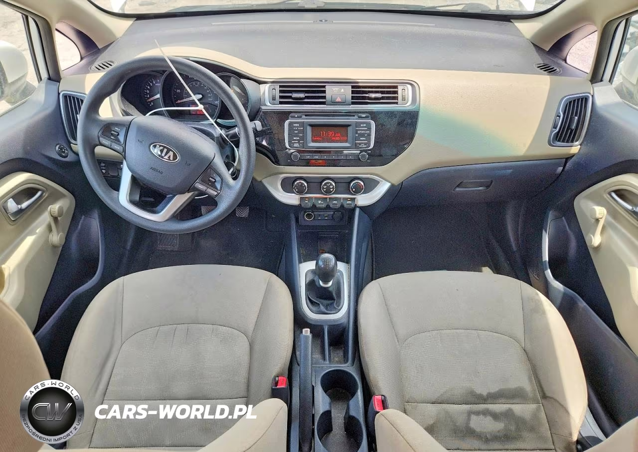 2017 Kia Rio Lx VIN:KNADM4A3XH6119136 - 8