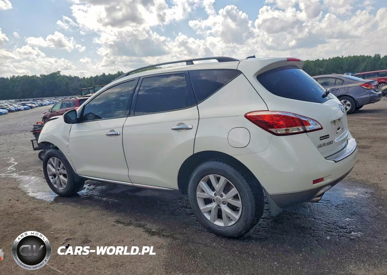 2011 Nissan Murano S VIN:JN8AZ1MU2BW052067 - 2
