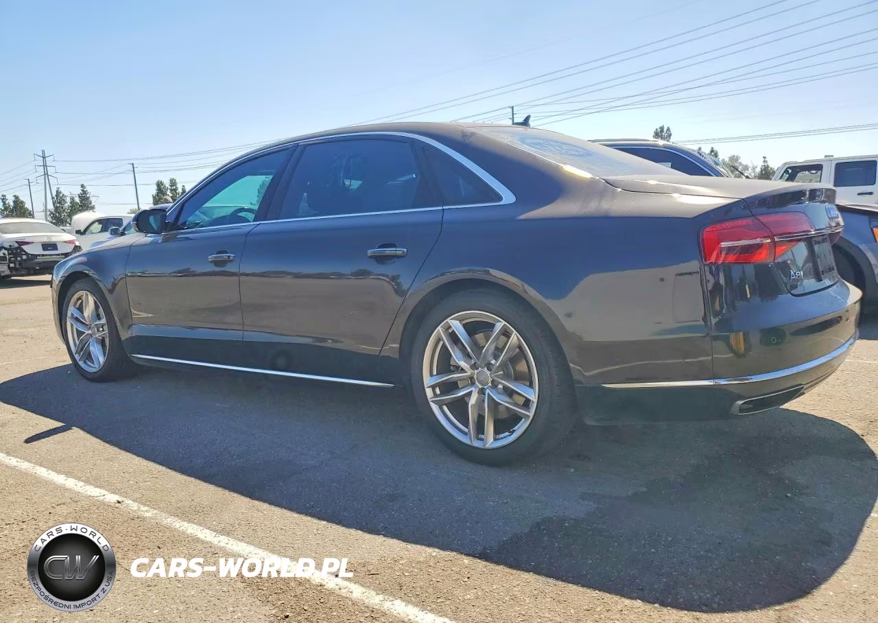 2015 Audi A8 L Quattro VIN:WAU3GAFD8FN006162 - 2