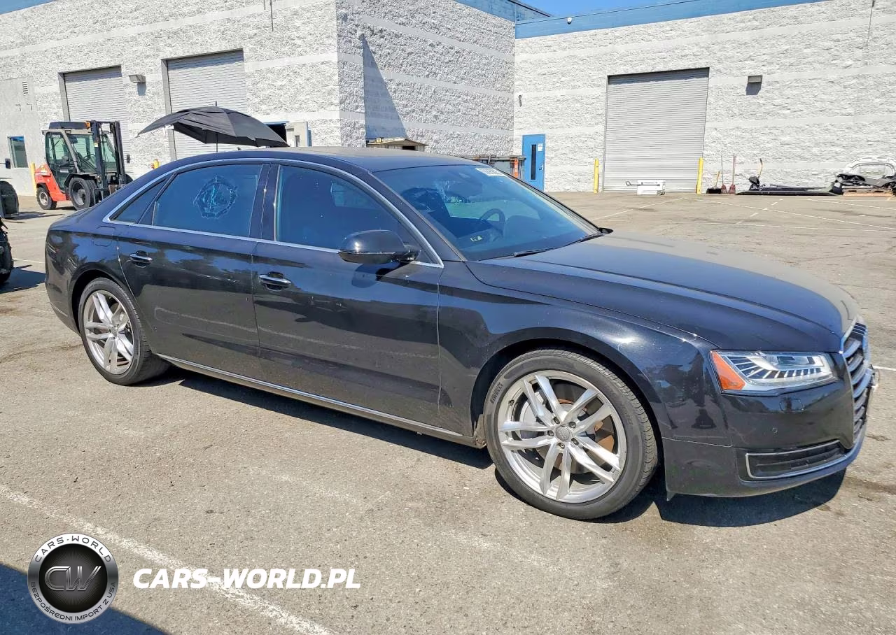 2015 Audi A8 L Quattro VIN:WAU3GAFD8FN006162 - 4