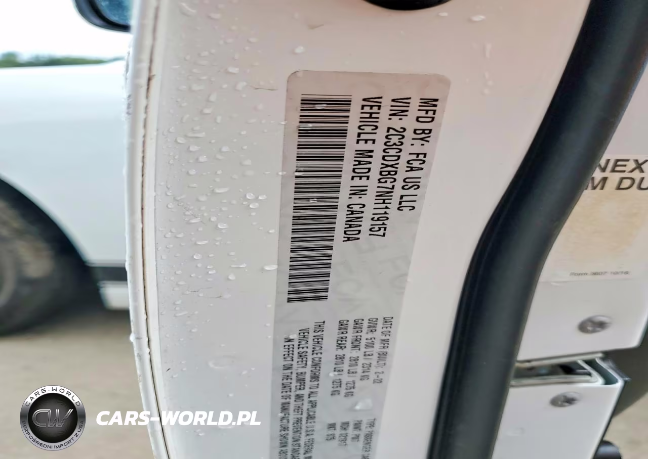 2022 Dodge Charger Sxt VIN:2C3CDXBG7NH119157 - 12