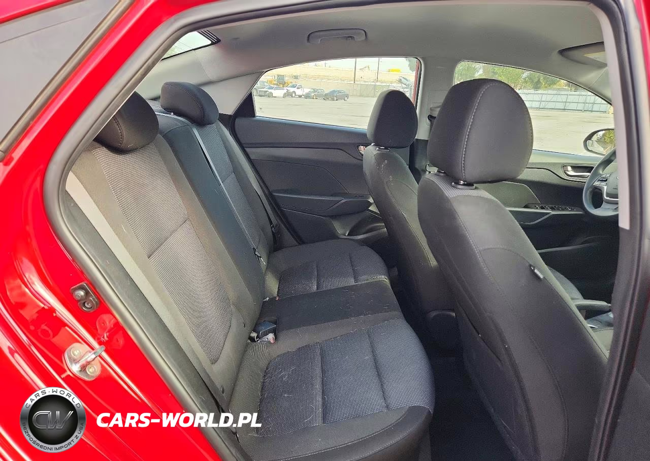 2022 Hyundai Accent Sel VIN:3KPC24A6XNE187506 - 10